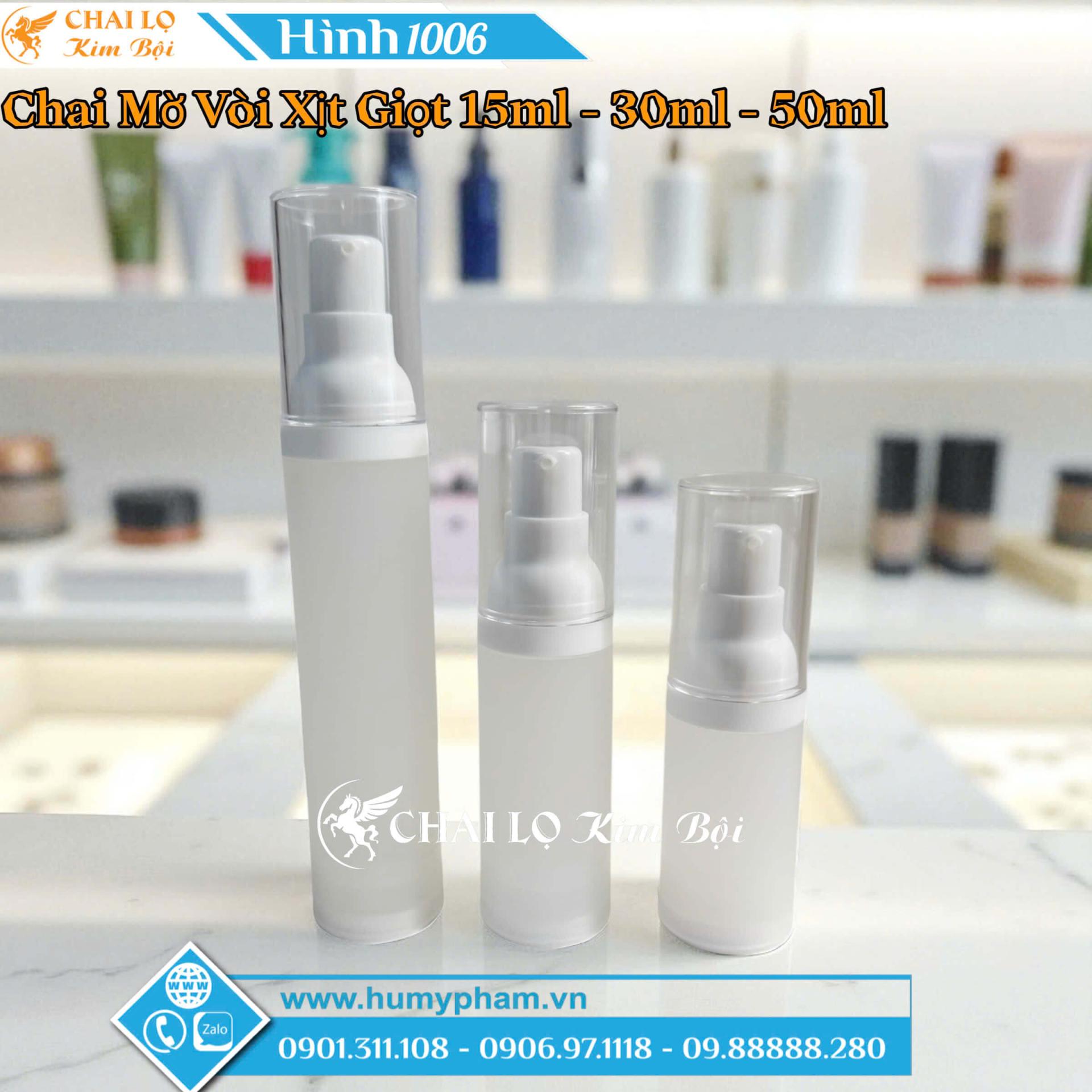 Chai Mờ Xịt Giọt Và Xịt Phun Sương 15ml - 30ml - 50ml